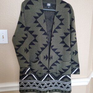 FRYE Knit Long Cardigan